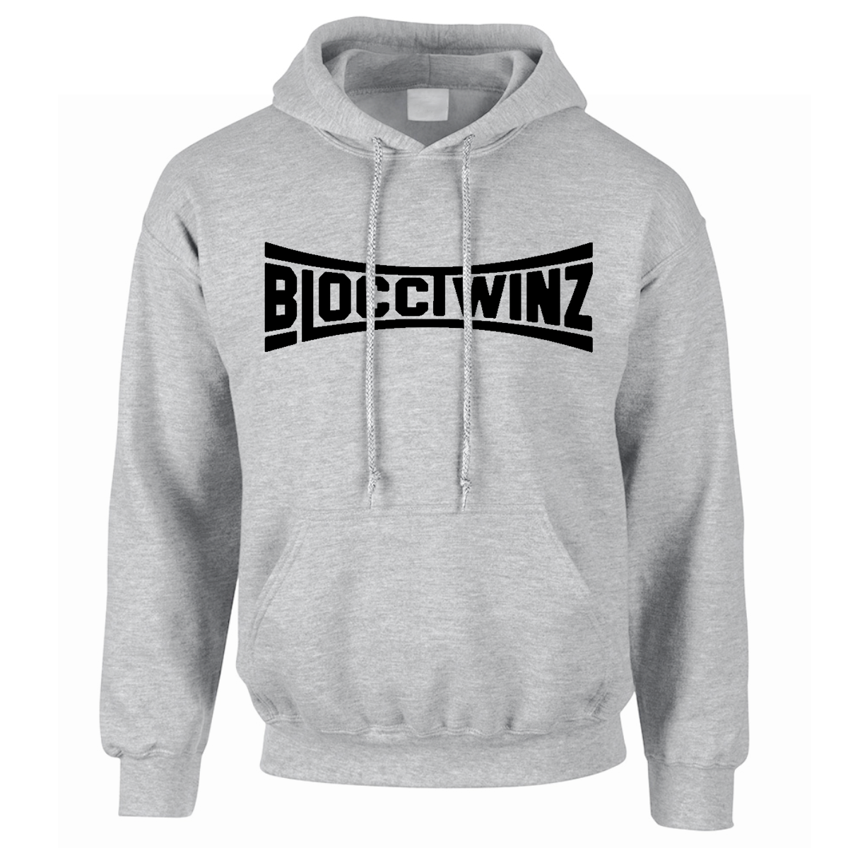 Bild von BLOCCTWINZ - HOODY [grau]